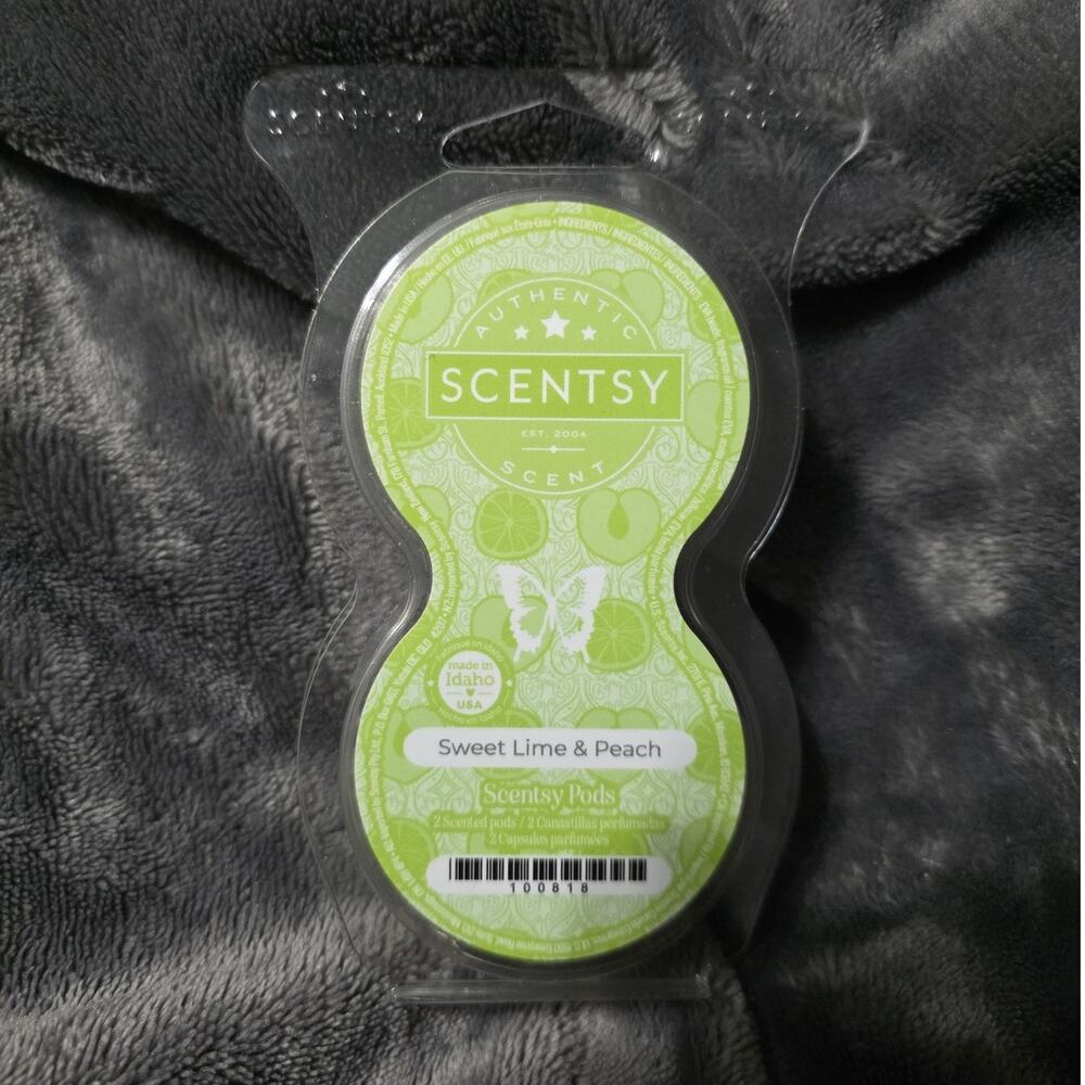 Scentsy Scent Pod in Sweet Lime & Peach - NEW
